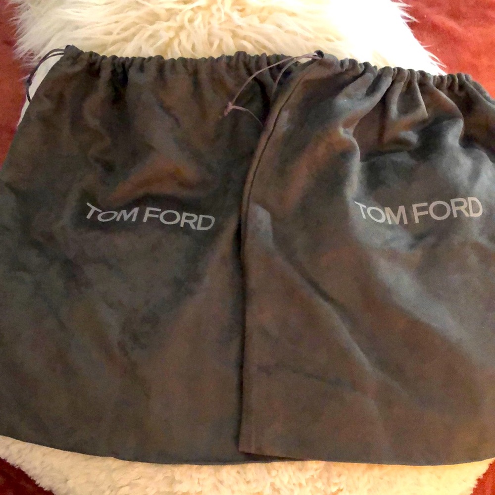 Beautiful suede Tom Ford dust bags